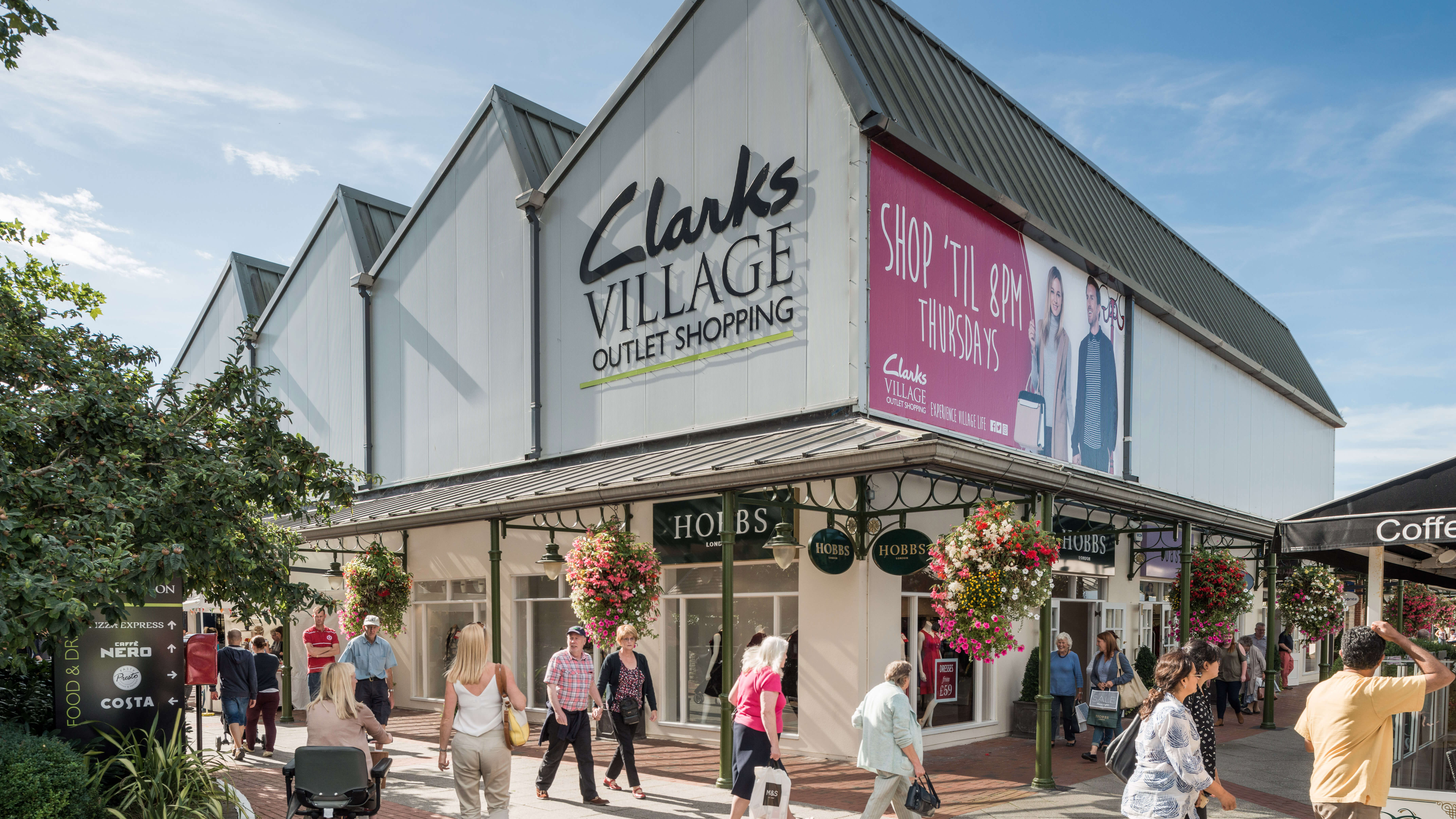 clarks village outlet shopping