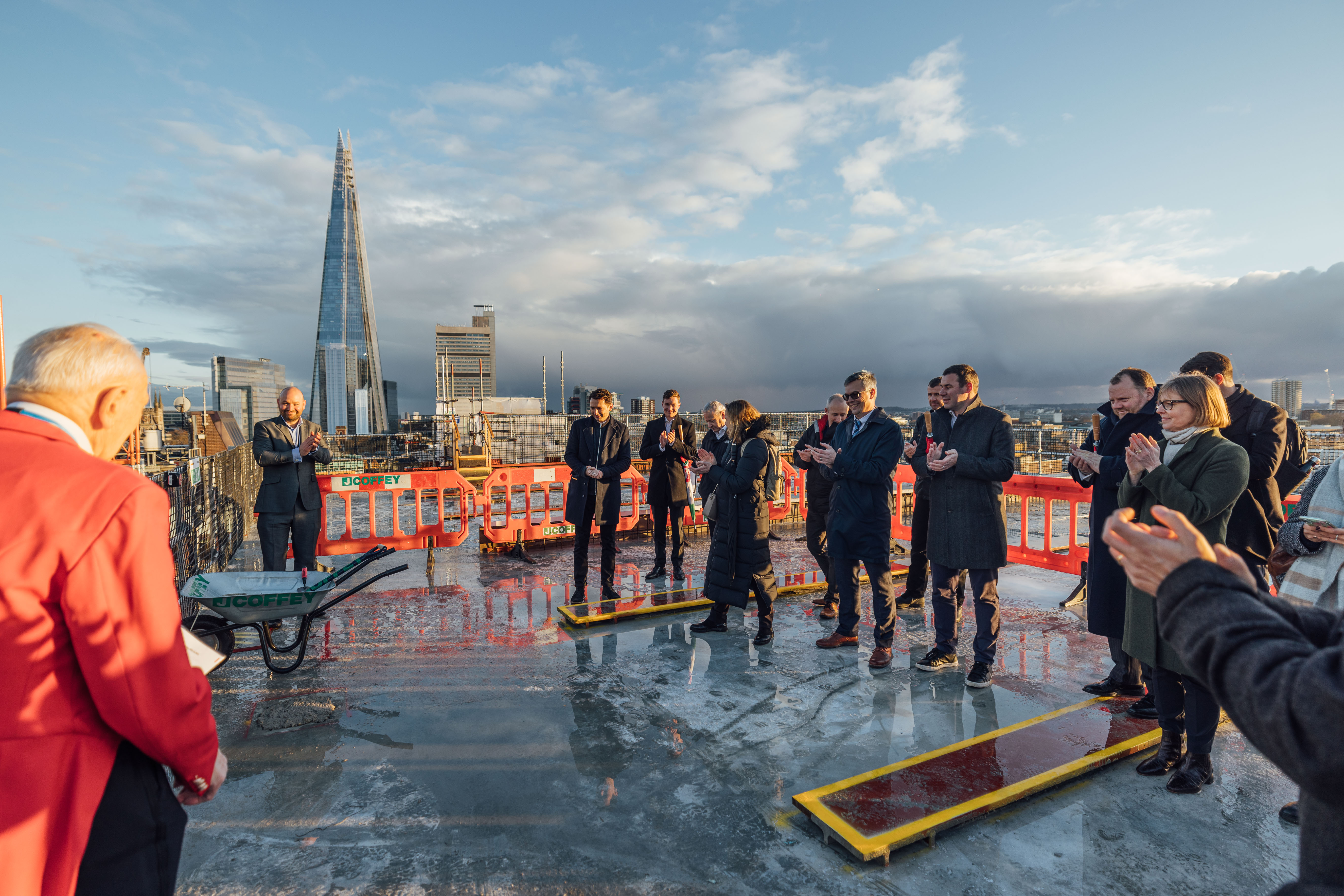 The Forge topping out