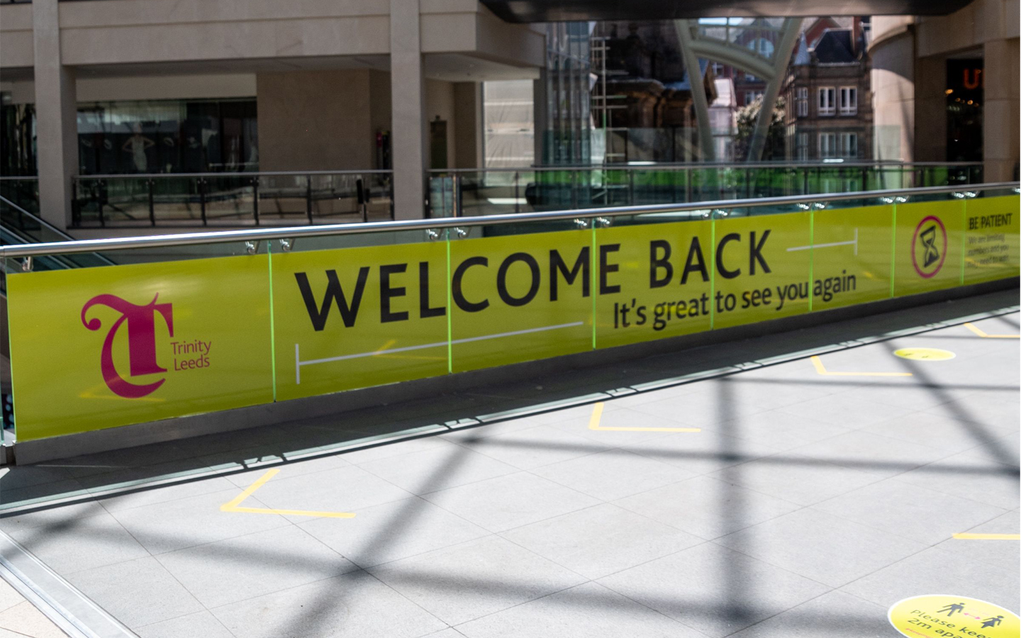 Reopening Trinity Leeds