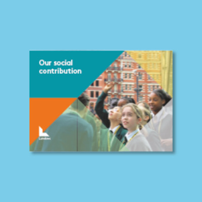 Social contribution report cover