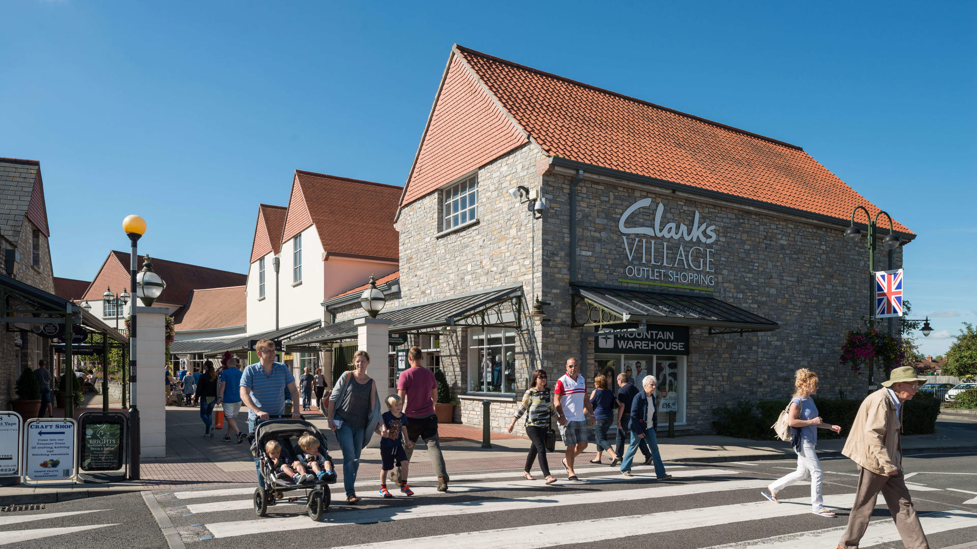 Clarks Village Outlet Shopping, Street Clarks Village Outlet Shopping, Street