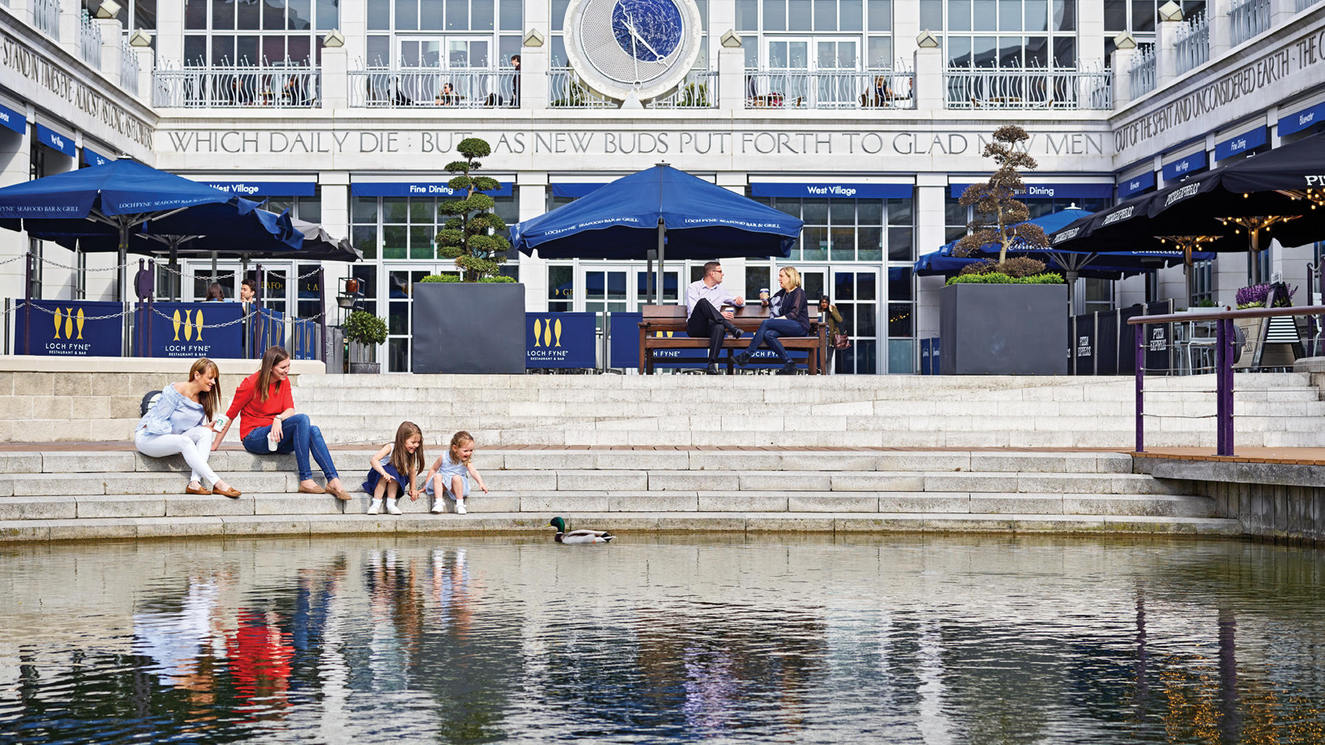 Enjoy outdoor spaces Bluewater, Kent