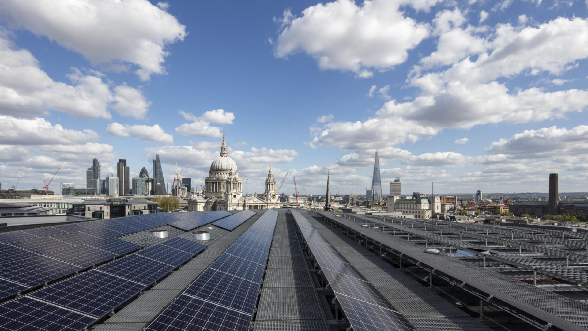 solar panels Ludgate